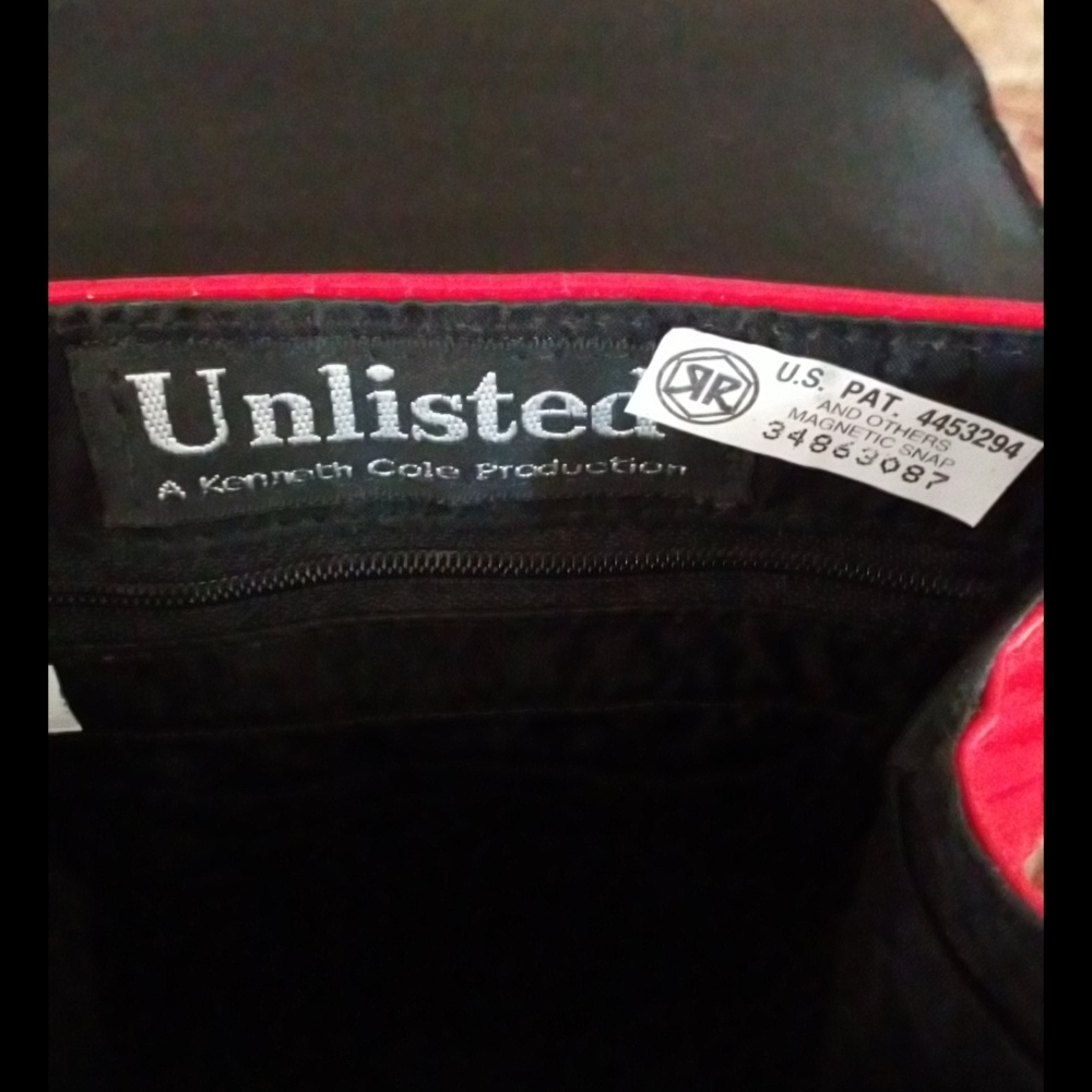 NEW "Unlisted" Kenneth Cole Satchel Handbag Purse - Picture 6 of 11